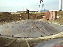 Изготовление крыши резервуара (ёмкости) 400 м3